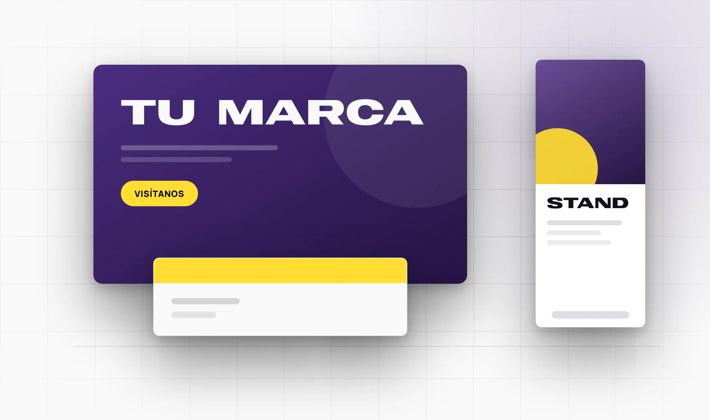 Diseño para stands y ferias